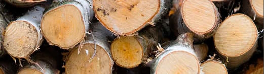 Palivové dřevo skládané